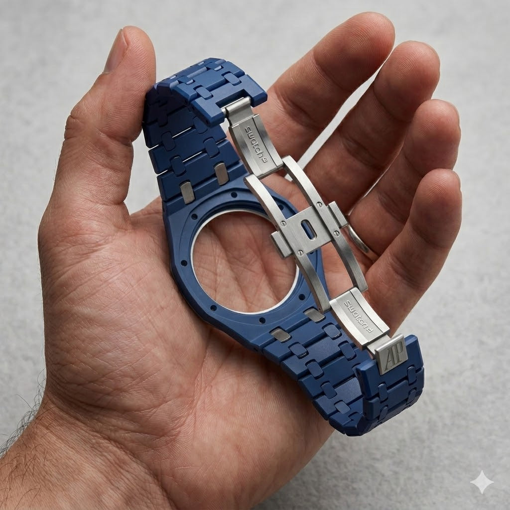 Audemars Piguet x Swatch LAN BA Custom Band