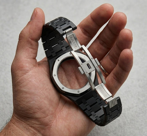 Audemars Piguet x Swatch OCHO NEGRO Custom Band
