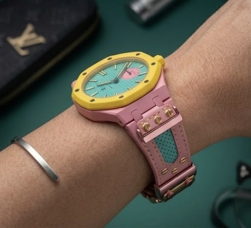 Audermars Piguet x Swatch OTG ROZ Custom Band